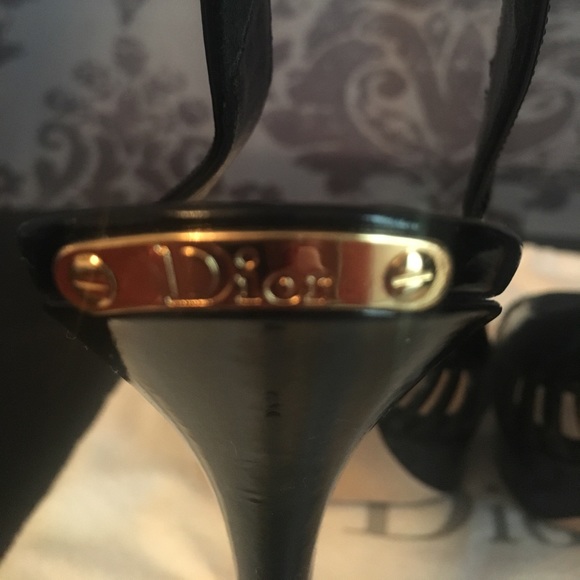 DIOR Peep Toe Slingbacks - Picture 4 of 7